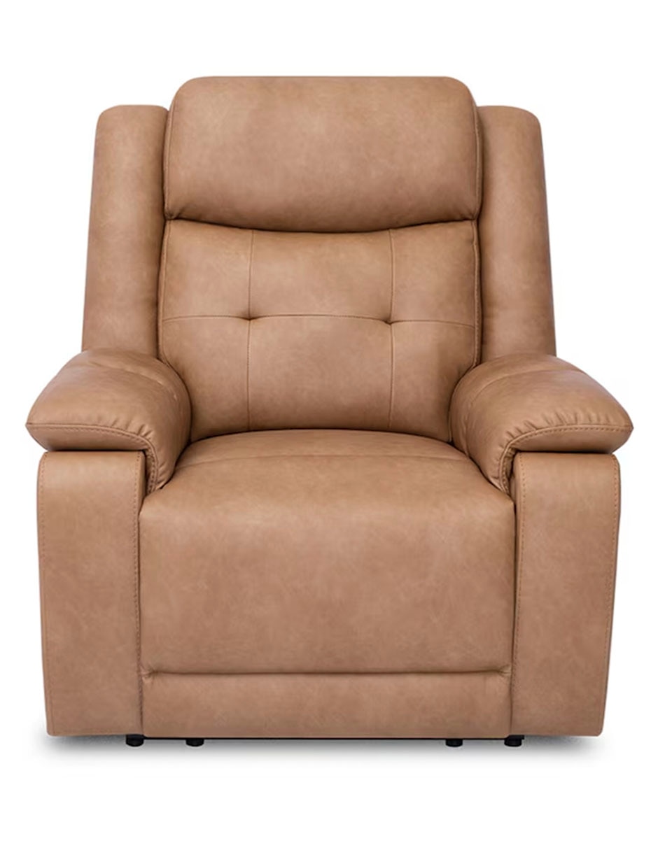 Reclinable de piel
