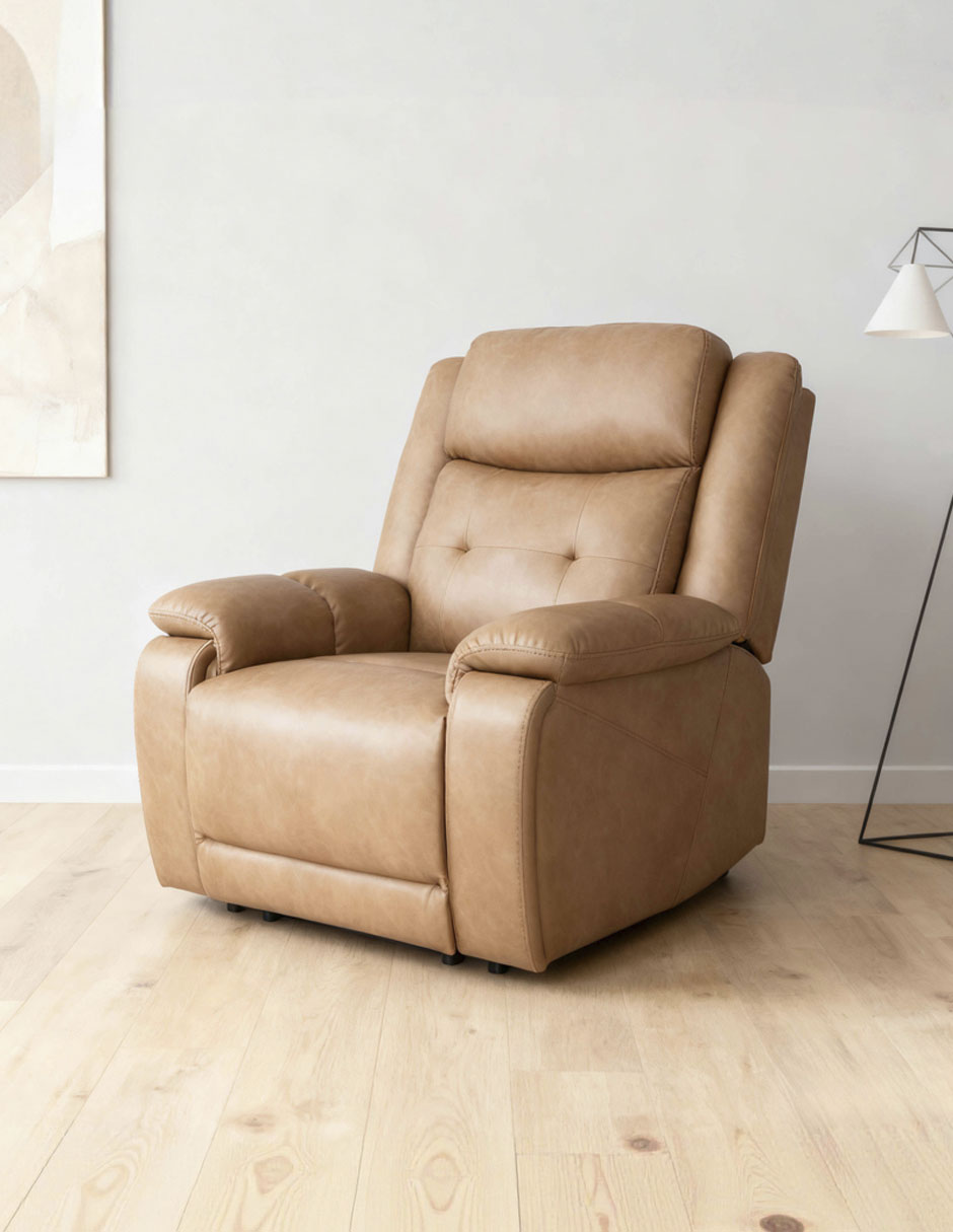Reclinable de piel 8