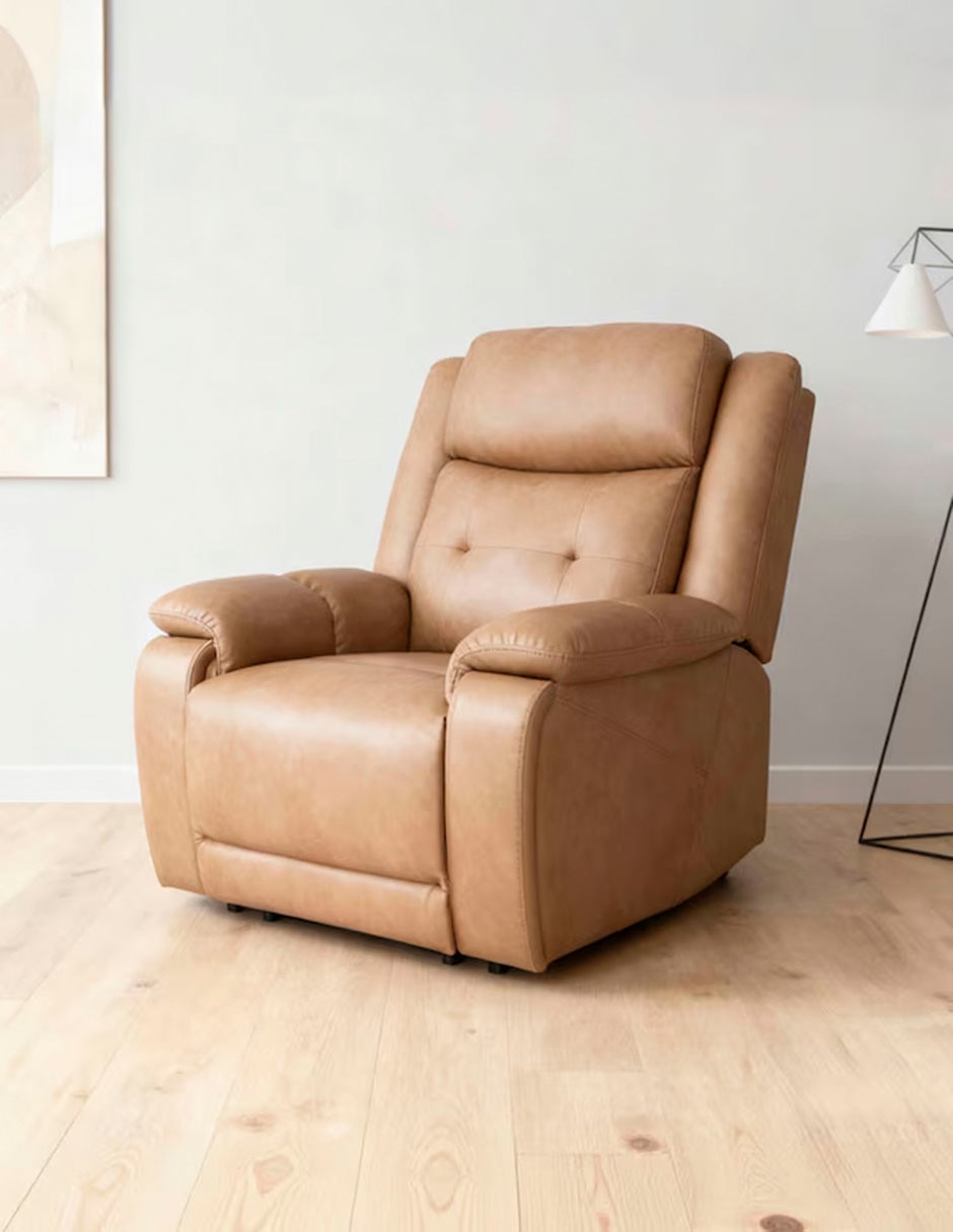 Reclinable de piel 7