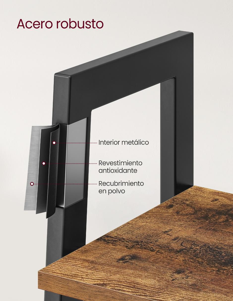 Librero armable Barnet de madera 2