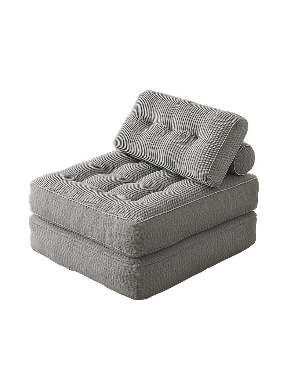 Sofá cama de tela