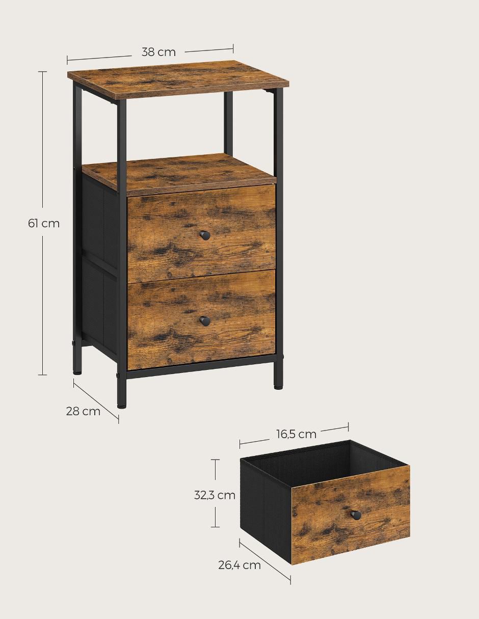 Buró armable Bellah de MDF y madera 4