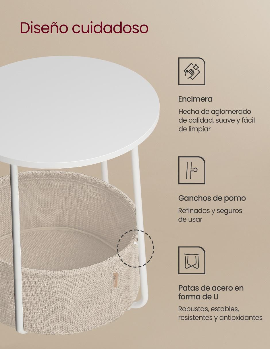 Mesa armable Lilea de madera 2