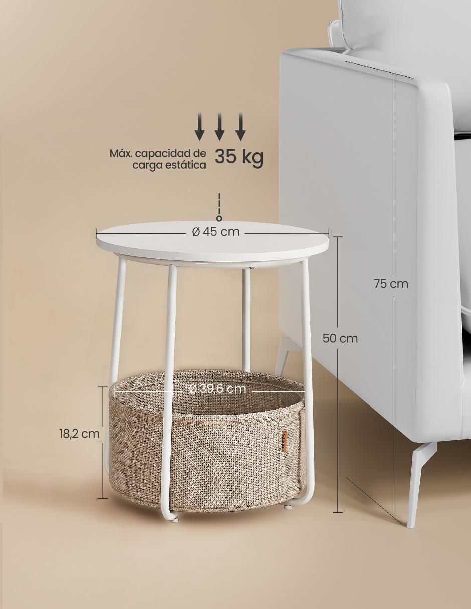 Mesa armable Lilea de madera 4