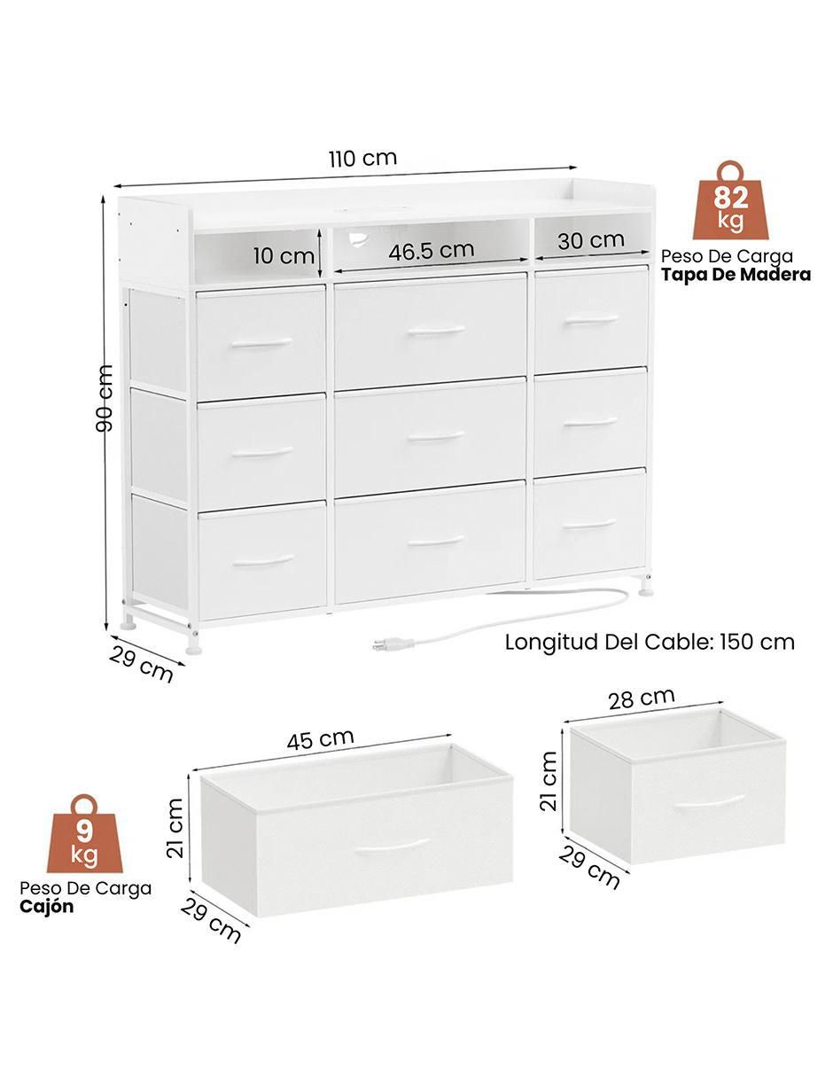 Cajonera armable Fabato de MDF