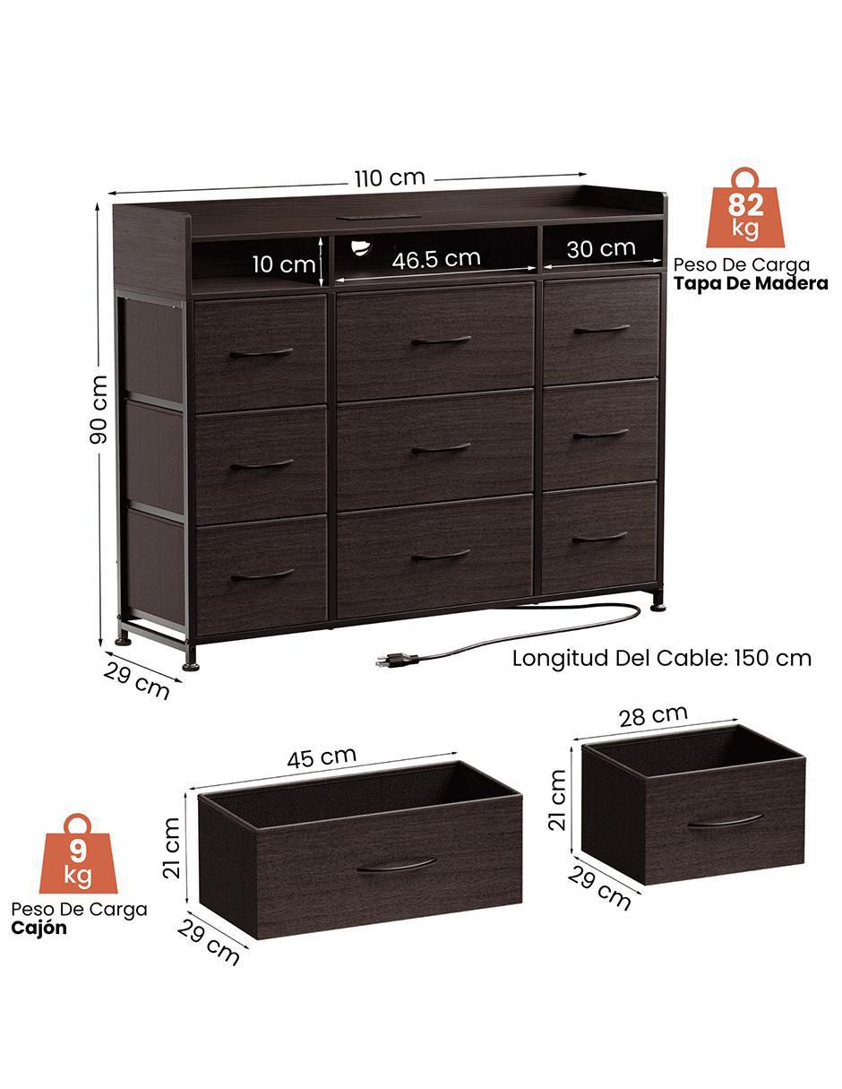Cajonera armable de MDF 8