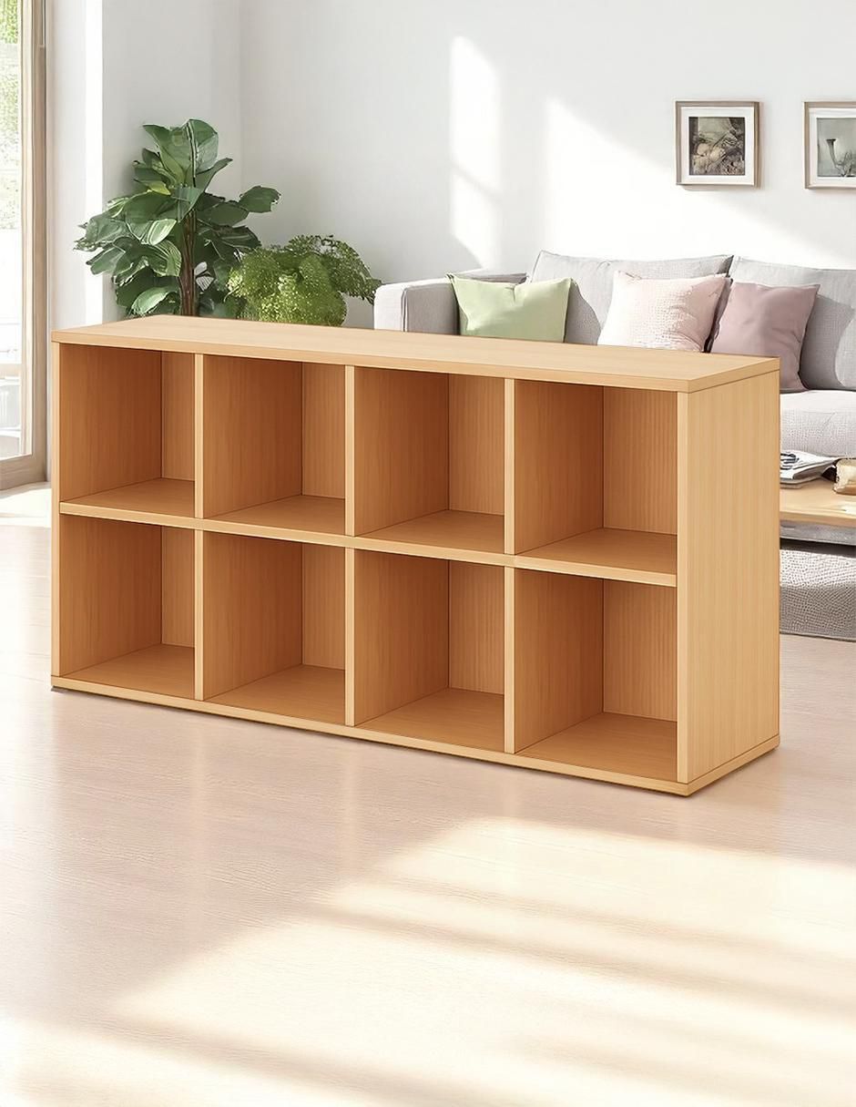 Librero armable 8 Cubos de MDF 3