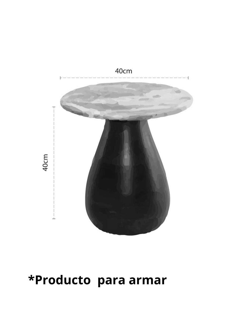 Mesa auxiliar armable Vallinfreda 4
