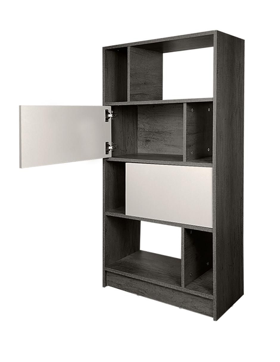 Librero armable Derek de melamina 2