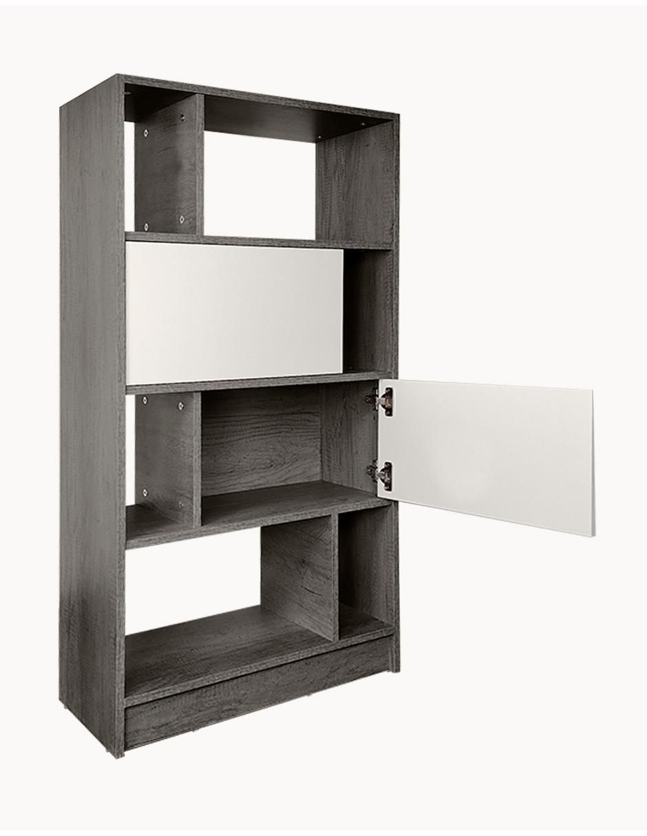 Librero armable Derek de melamina 3
