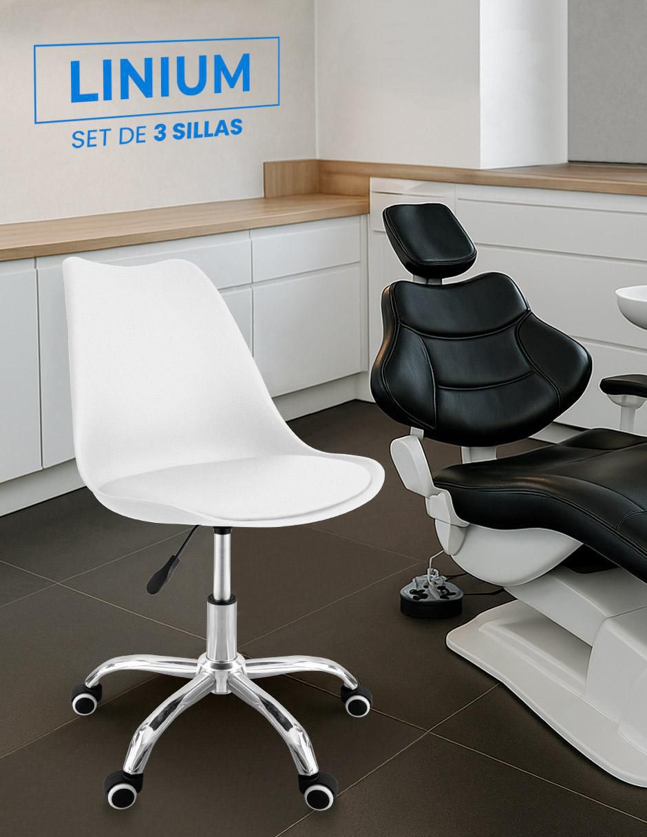 Silla de escritorio 3 piezas 9