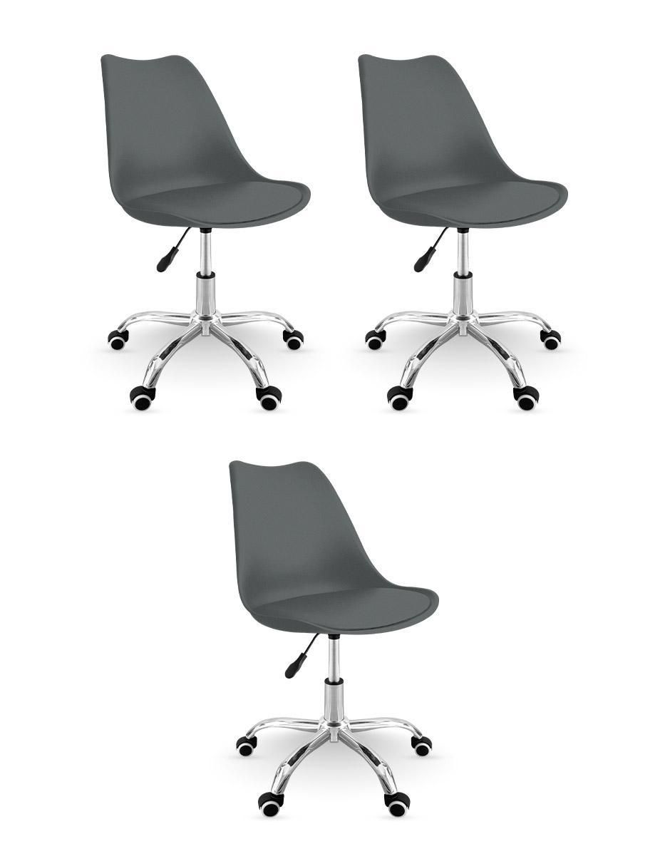 Silla de escritorio 3 piezas Silla de escritorio 3 piezas
