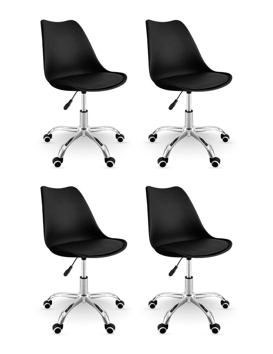 Set silla de escritorio 4 piezas Set silla de escritorio 4 piezas