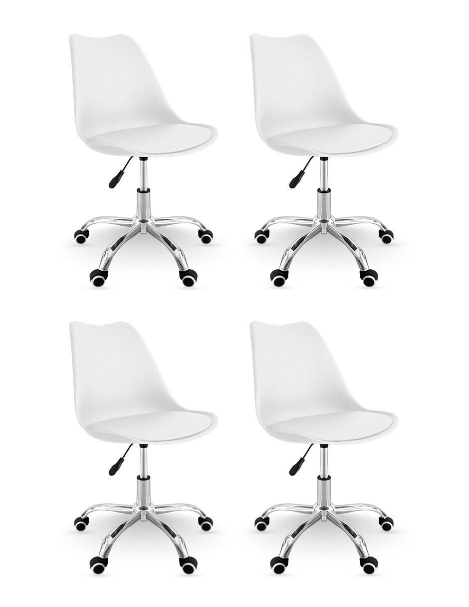 Set silla de escritorio 4 piezas