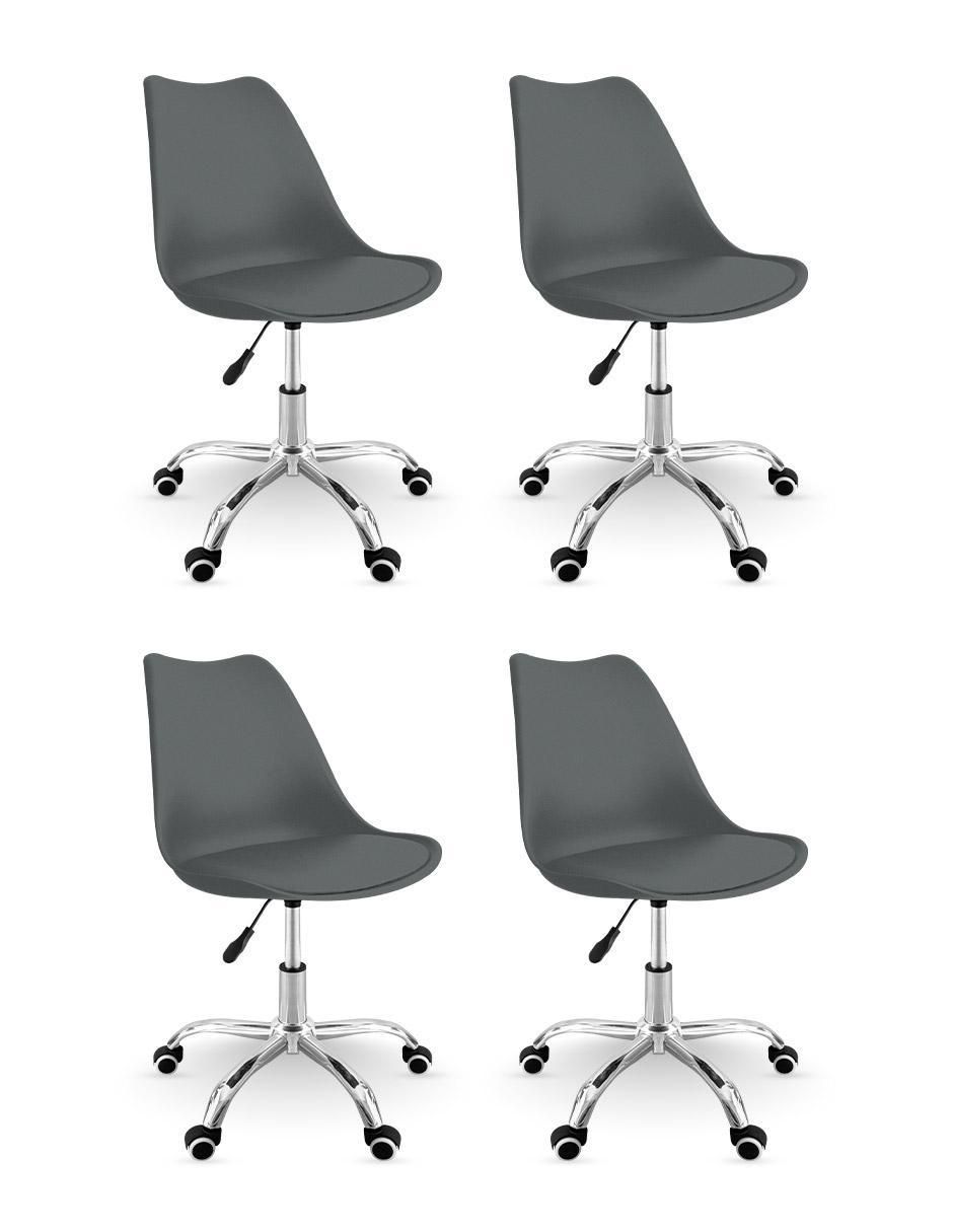 Set silla de escritorio 4 piezas Set silla de escritorio 4 piezas