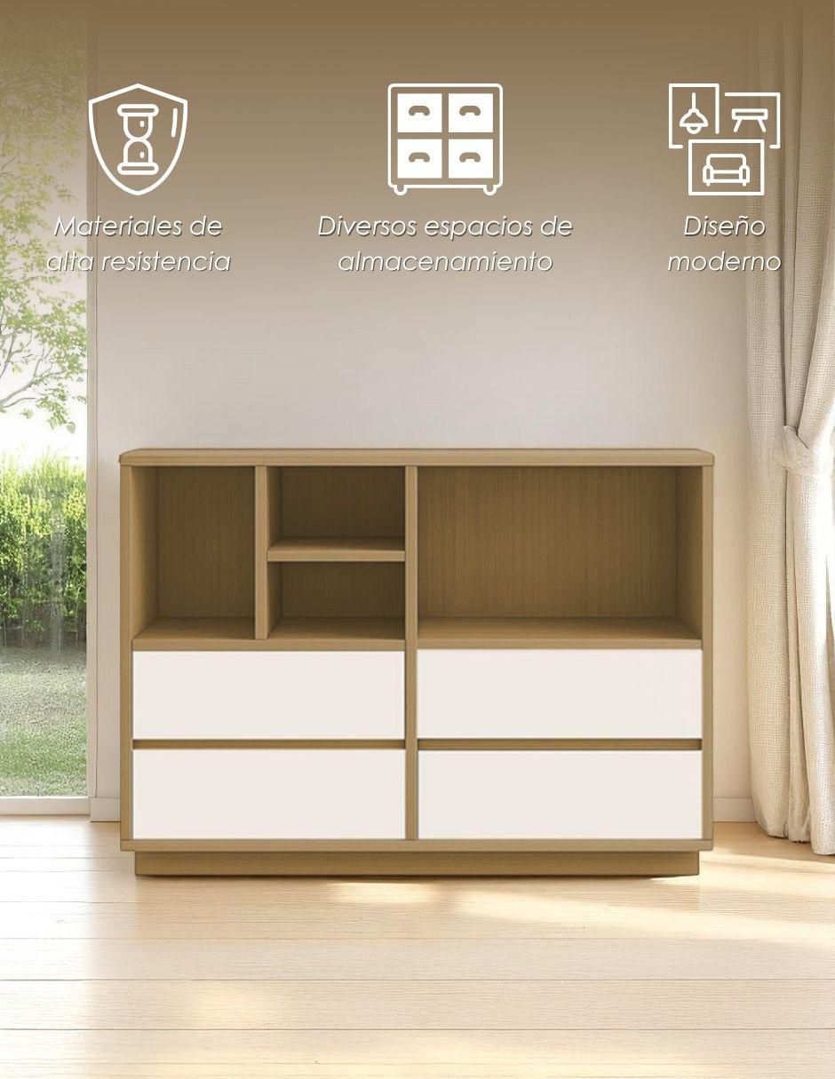 Librero armable L4 de mdf 2