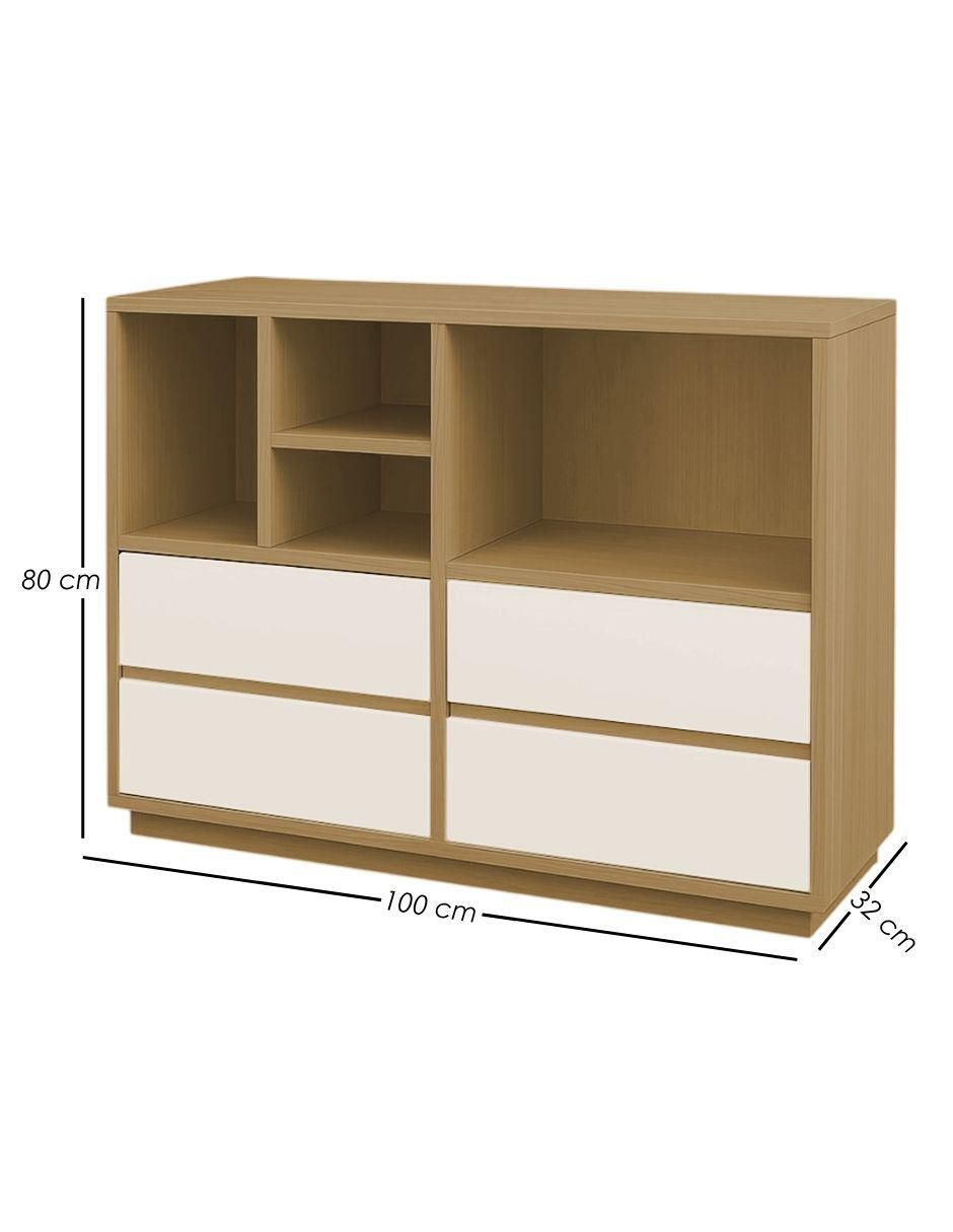 Librero armable L4 de mdf 8