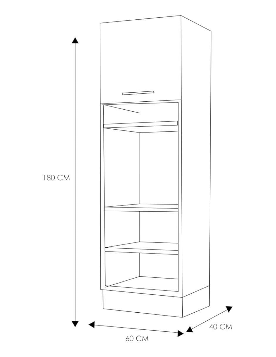 Librero armable de melamina 4