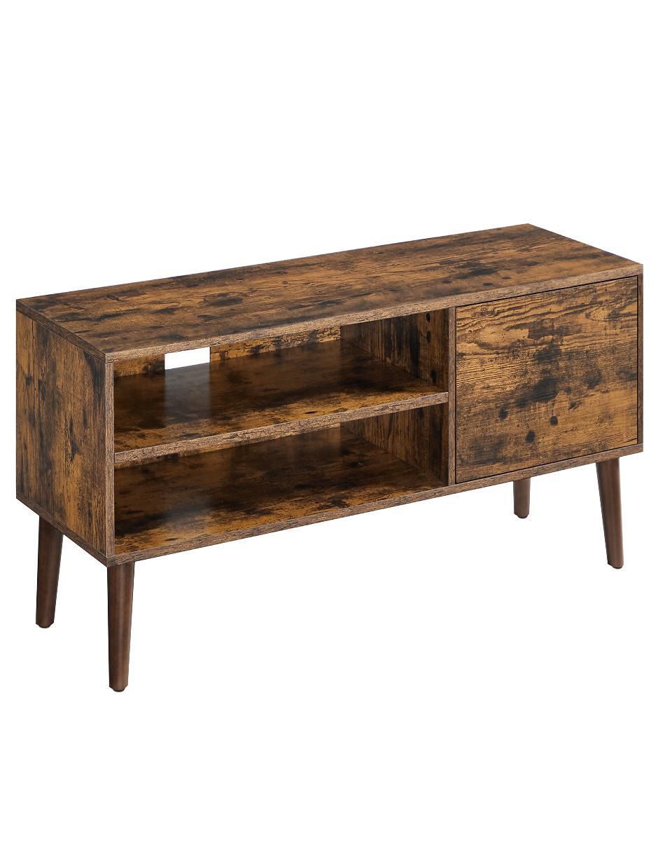Mueble de TV armable Miranta de aglomerado y madera Mueble de TV armable Miranta de aglomerado y madera