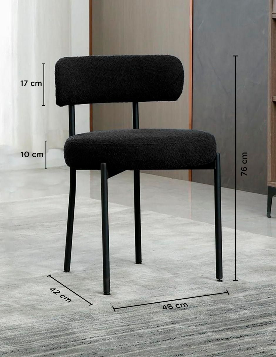 Silla 2 piezas acero 8