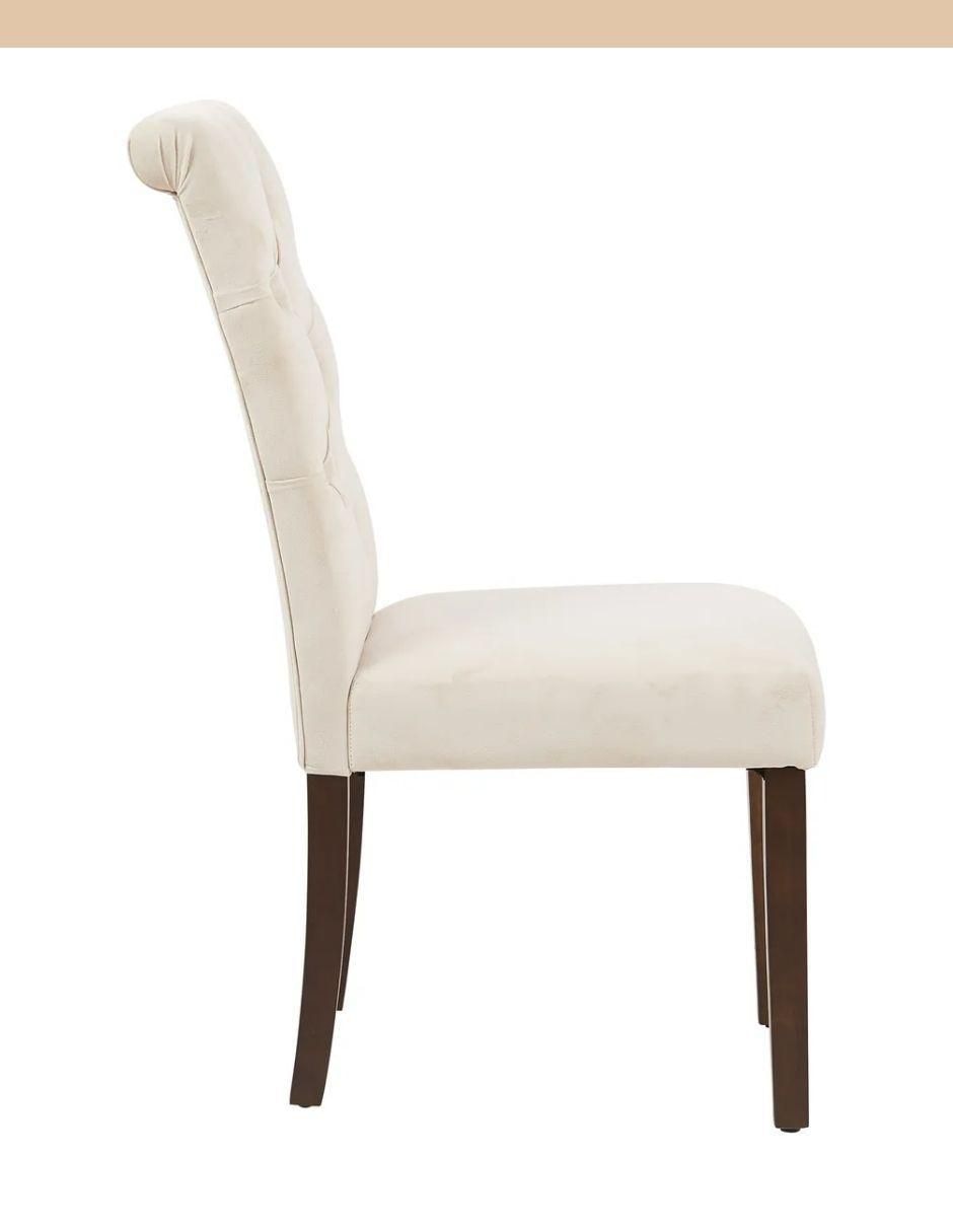 Silla 2 piezas de madera y tela adulto 3