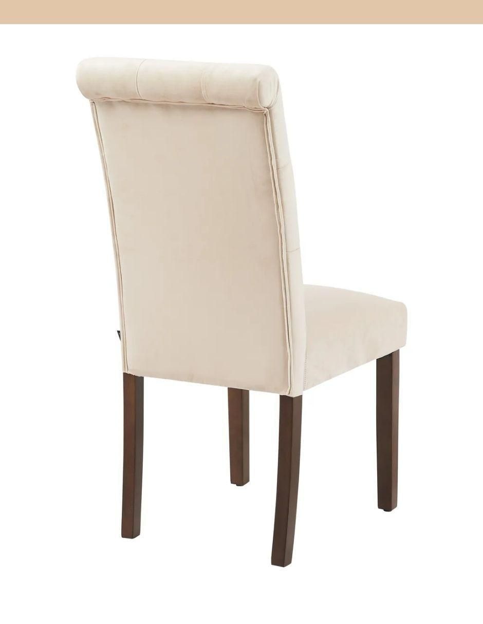 Silla 2 piezas de madera y tela adulto 4