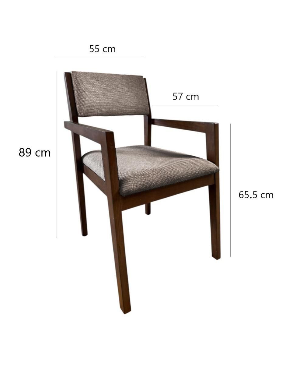Comedor para 4 personas de madera de parota 7