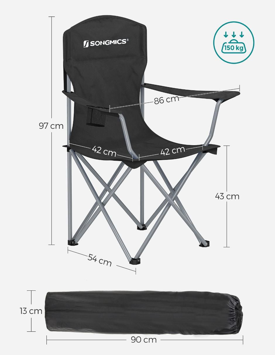 Silla plegable 2 piezas Sandy 4