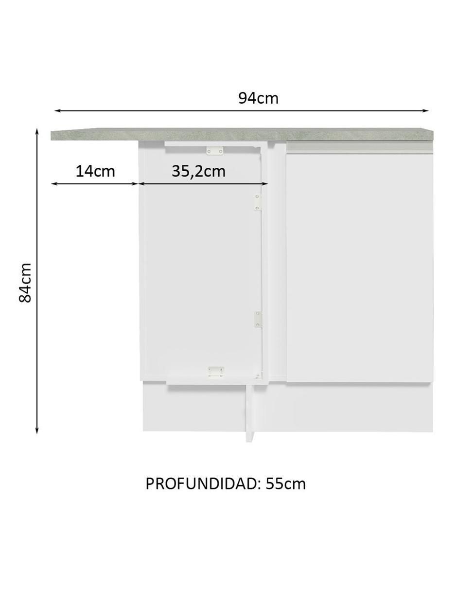 Gabinete armable Glamy de MDP 10
