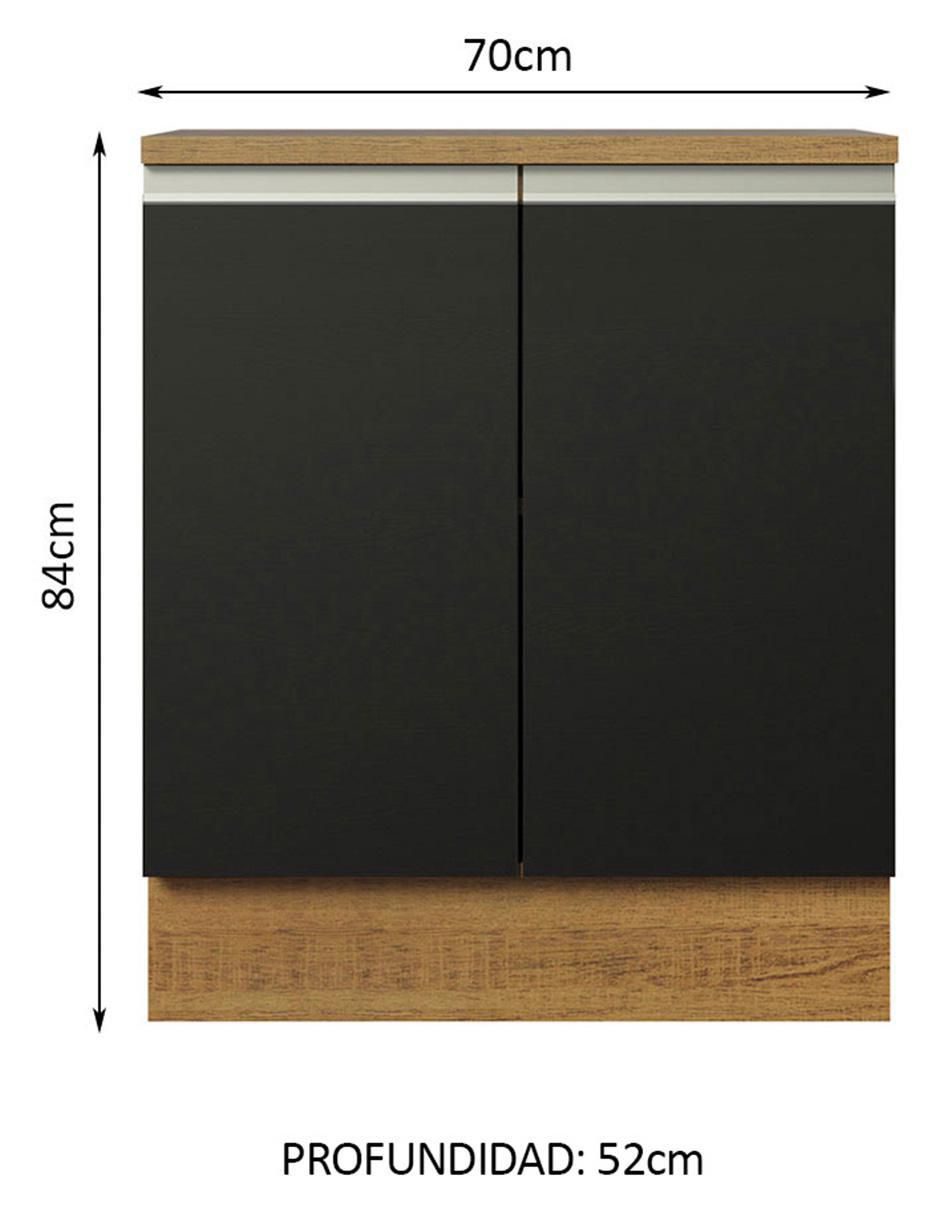Gabinete armable Glamy de MDP 8