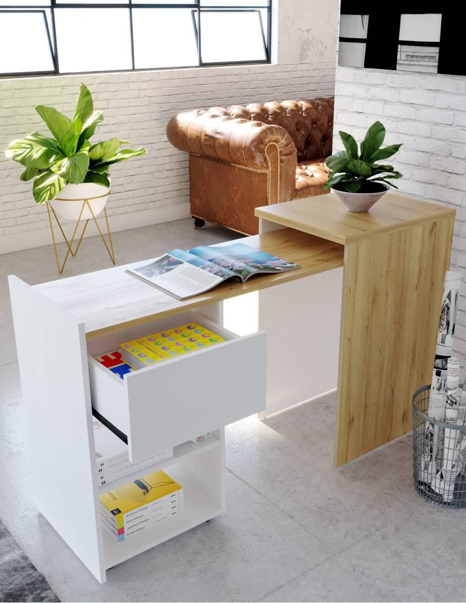 Escritorio armable Estudio de aglomerado 5