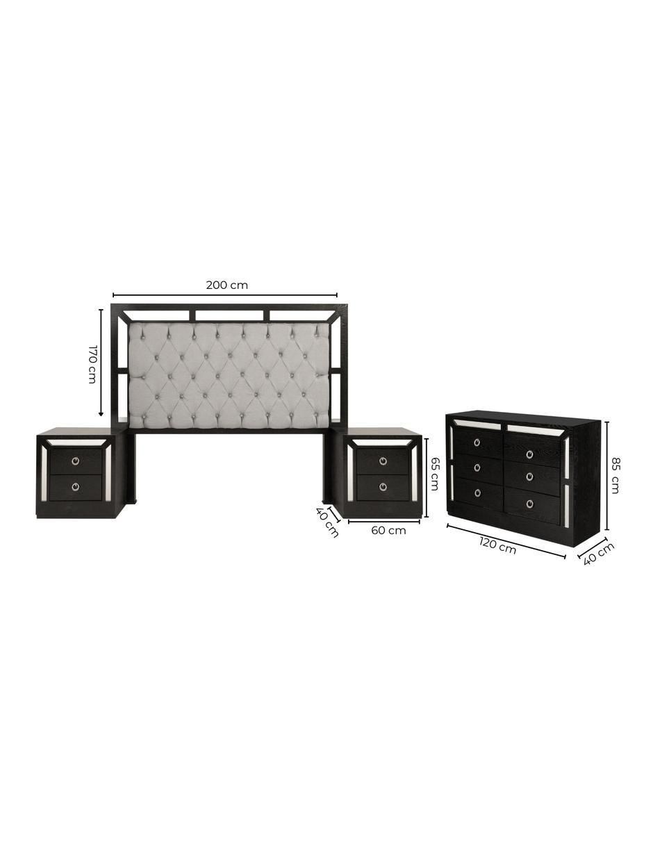 Set recámara Emma de MDF 14