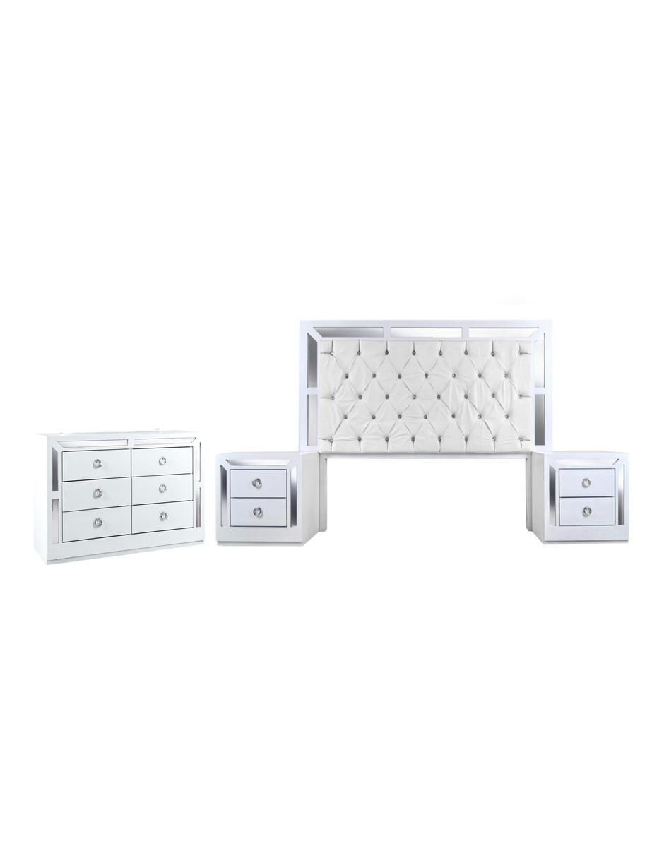Set recámara Emma de MDF Set recámara Emma de MDF