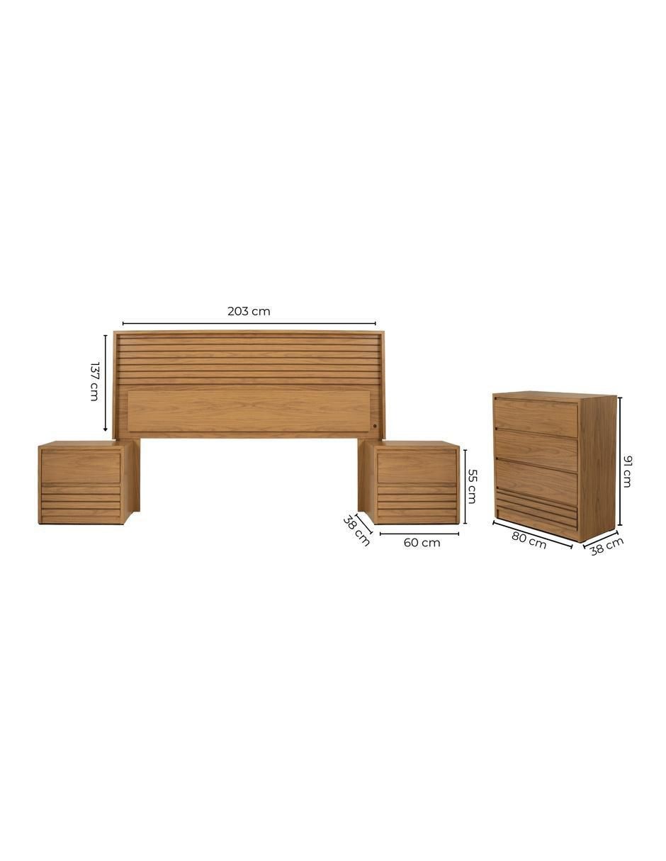Set recámara Lumia de MDF 13