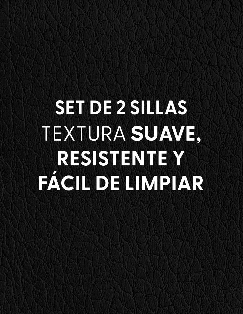 Silla de escritorio 2 piezas Linium