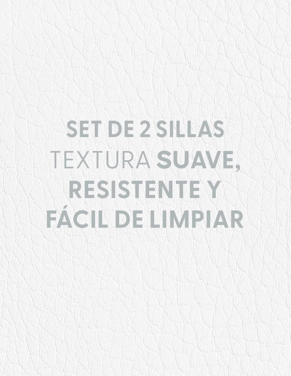 Silla de escritorio 2 piezas Linium