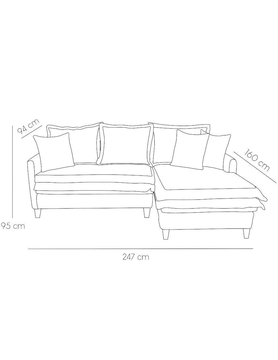Sala modular Pasión de chenille 4