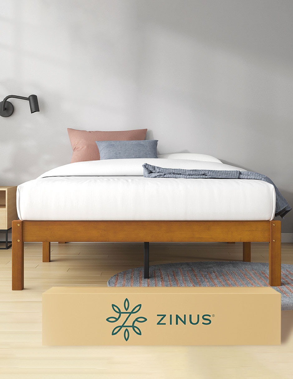 Base para cama armable Ellie de madera