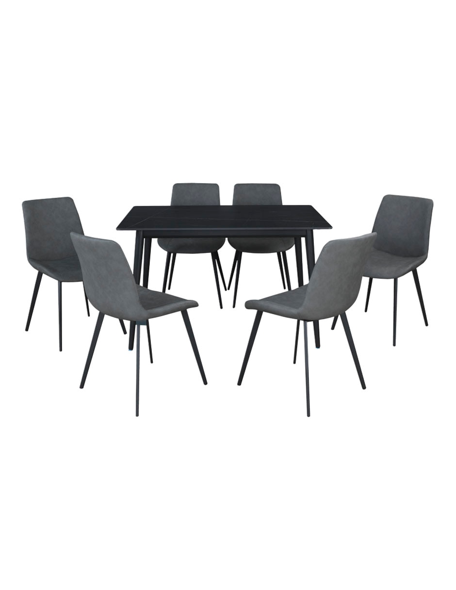 Comedor Looney para 6 personas de cerámica 1