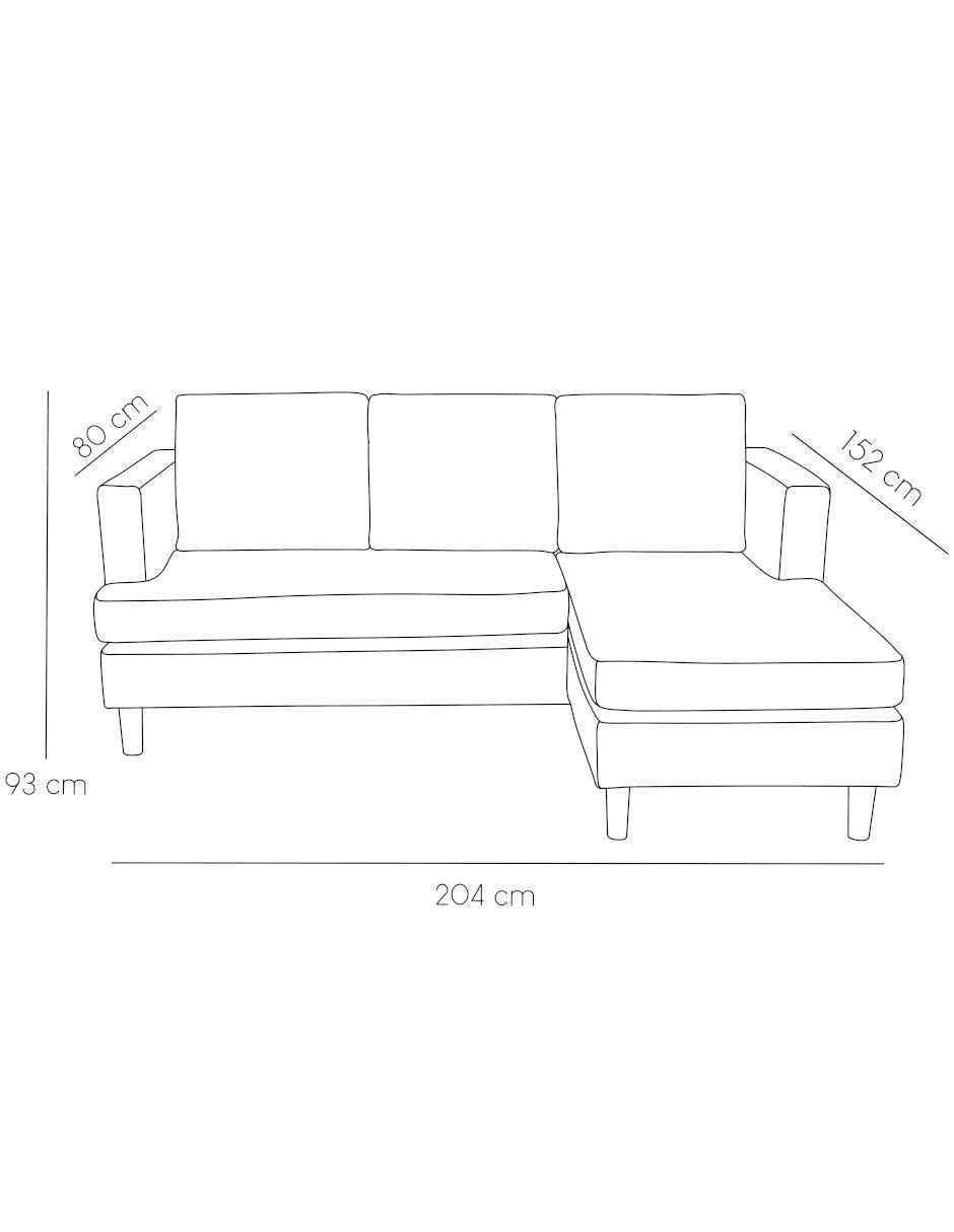 Sala modular Tirreno Oxford de lino 4