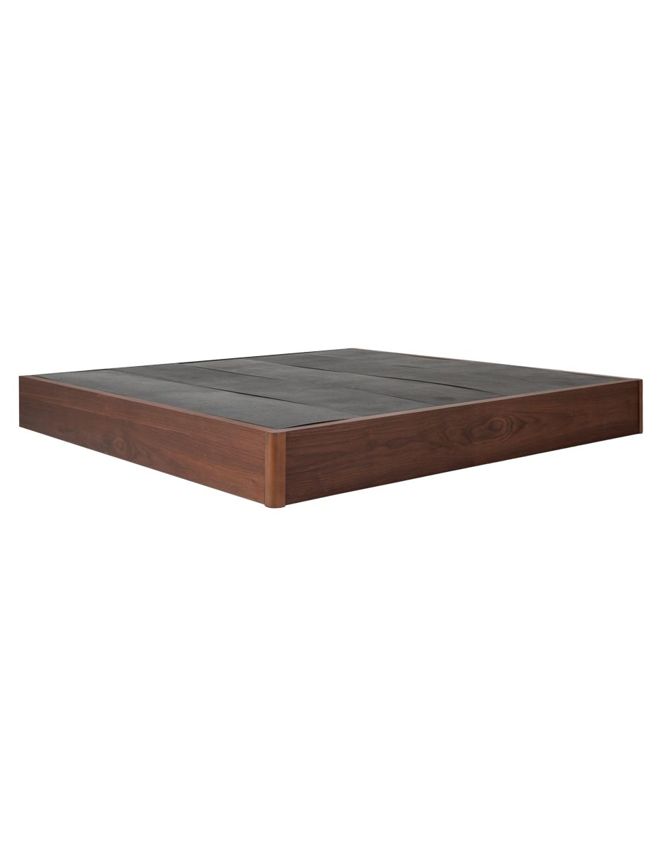 Base para cama armable Nusa de madera álamo matrimonial 2