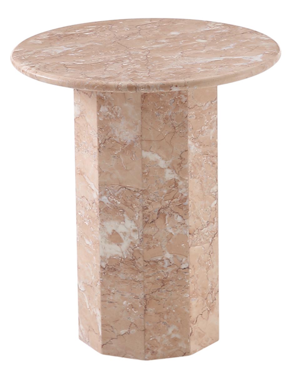 Mesa lateral Lucca de mármol 3