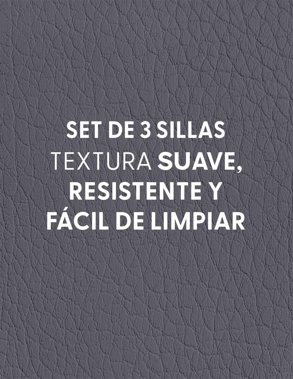 Silla de escritorio 3 piezas Linium