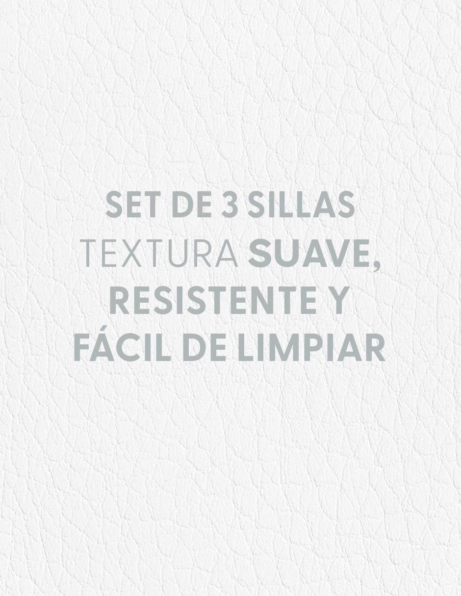 Silla de escritorio 3 piezas Linium