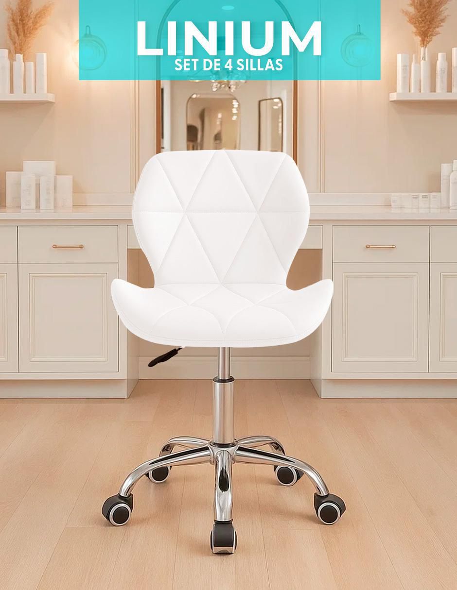 Silla de escritorio 4 piezas 4
