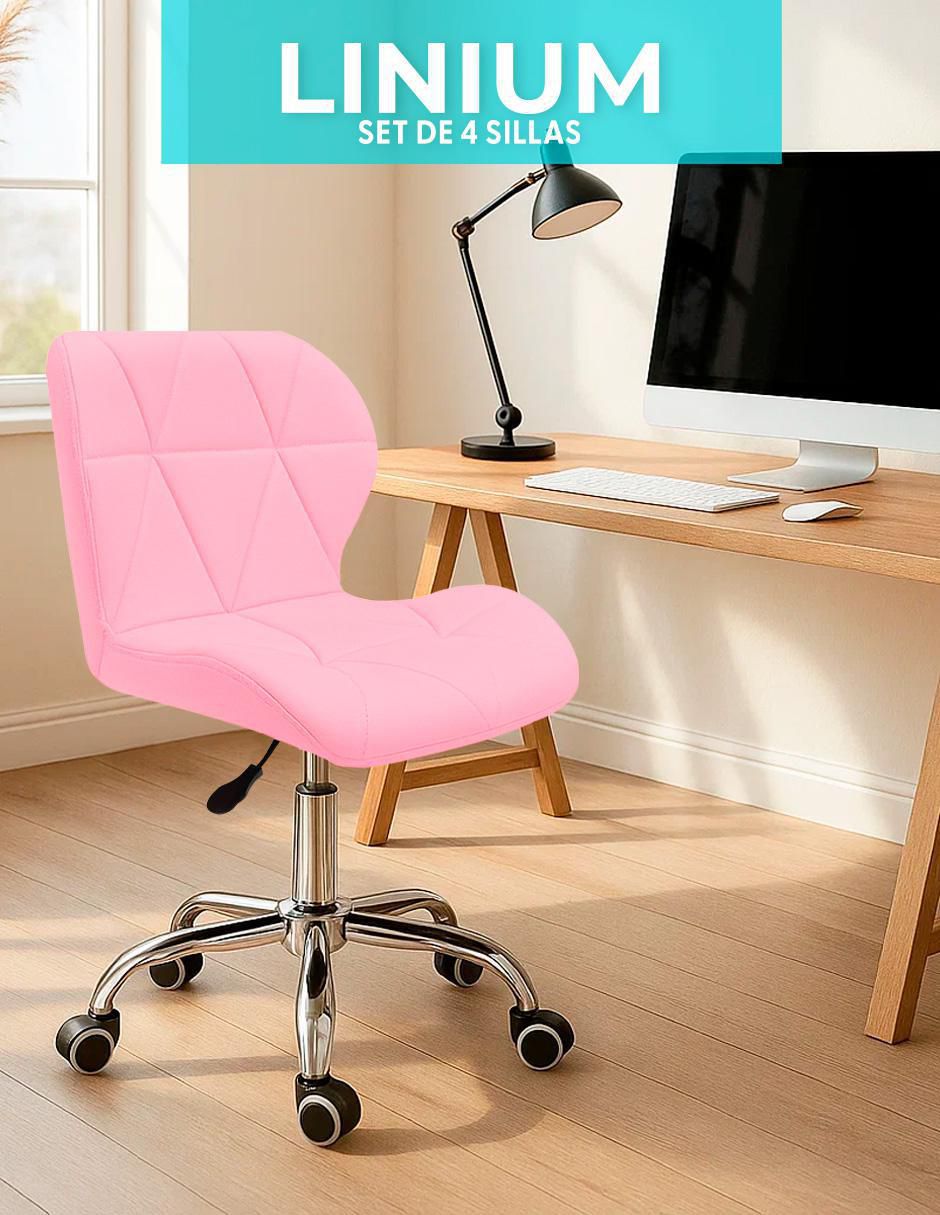 Silla de escritorio 4 piezas 8