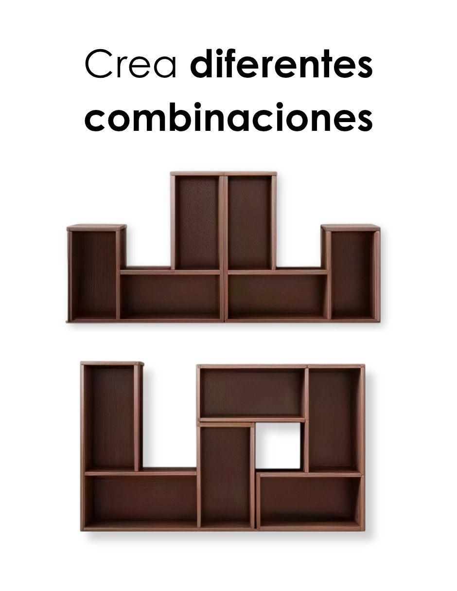 Librero armable Modular de MDF 5