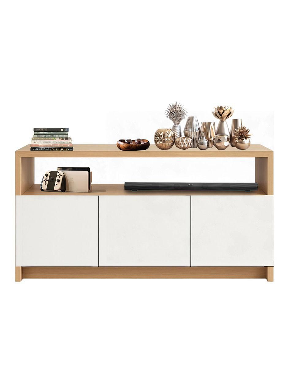 Mueble de TV armable de melamina 4