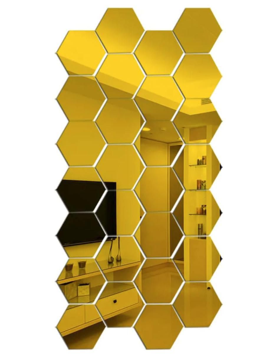 Espejo hexagonal