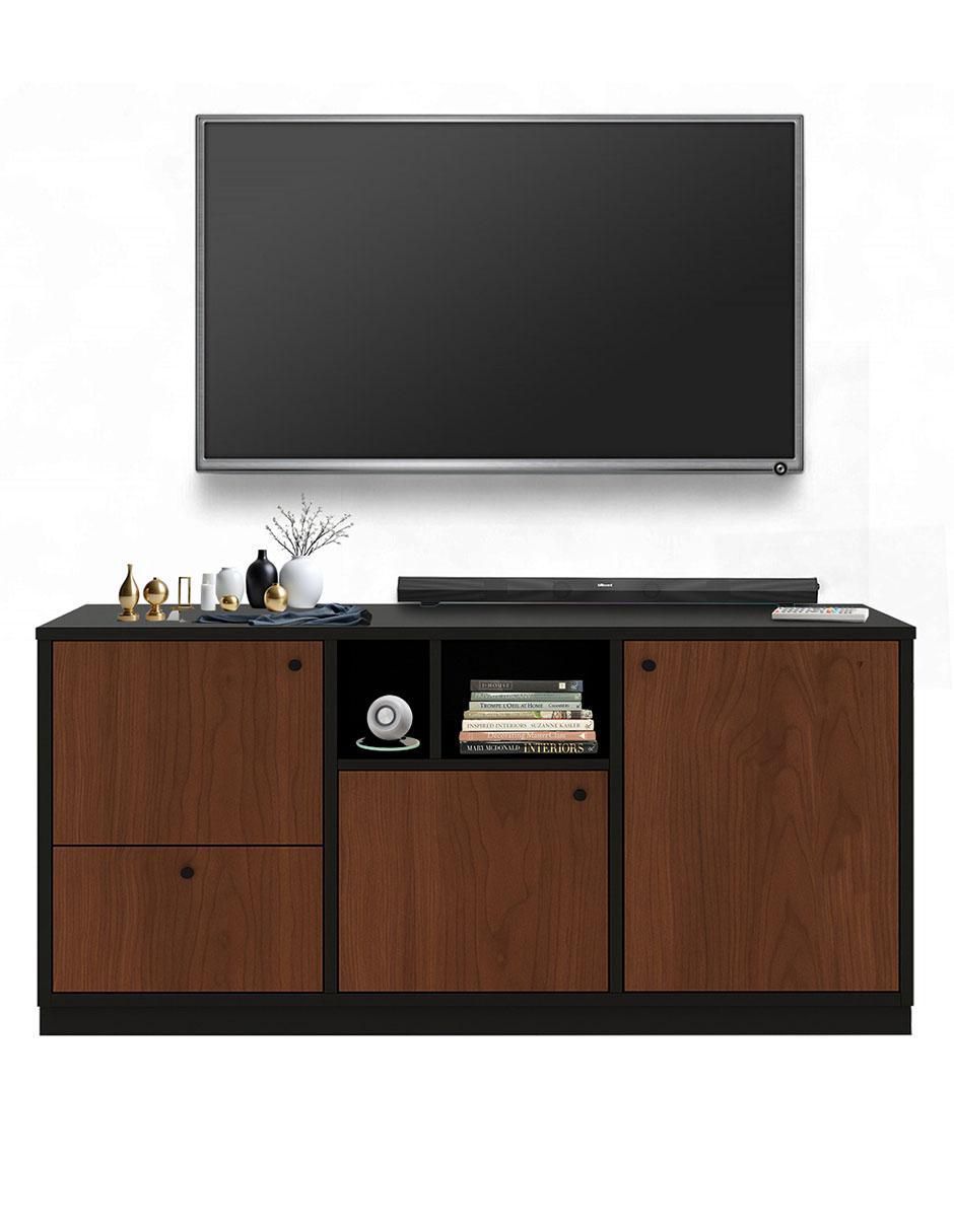 Mueble de TV armable de melamina 4